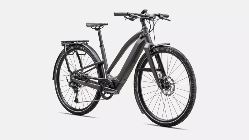 Specialized Turbo Vado SL 2 4.0 Step-Through eHybrid Bike in Gunmetal/Smoke Frost-5