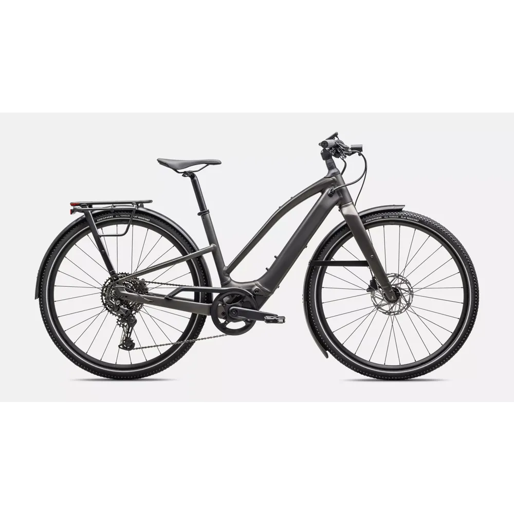 South Downs Bikes Specialized Turbo Vado SL 2 4.0 Step-Through eHybrid Bike in Gunmetal/Smoke Frost | FREE delivery over £30 + Cycle Scheme