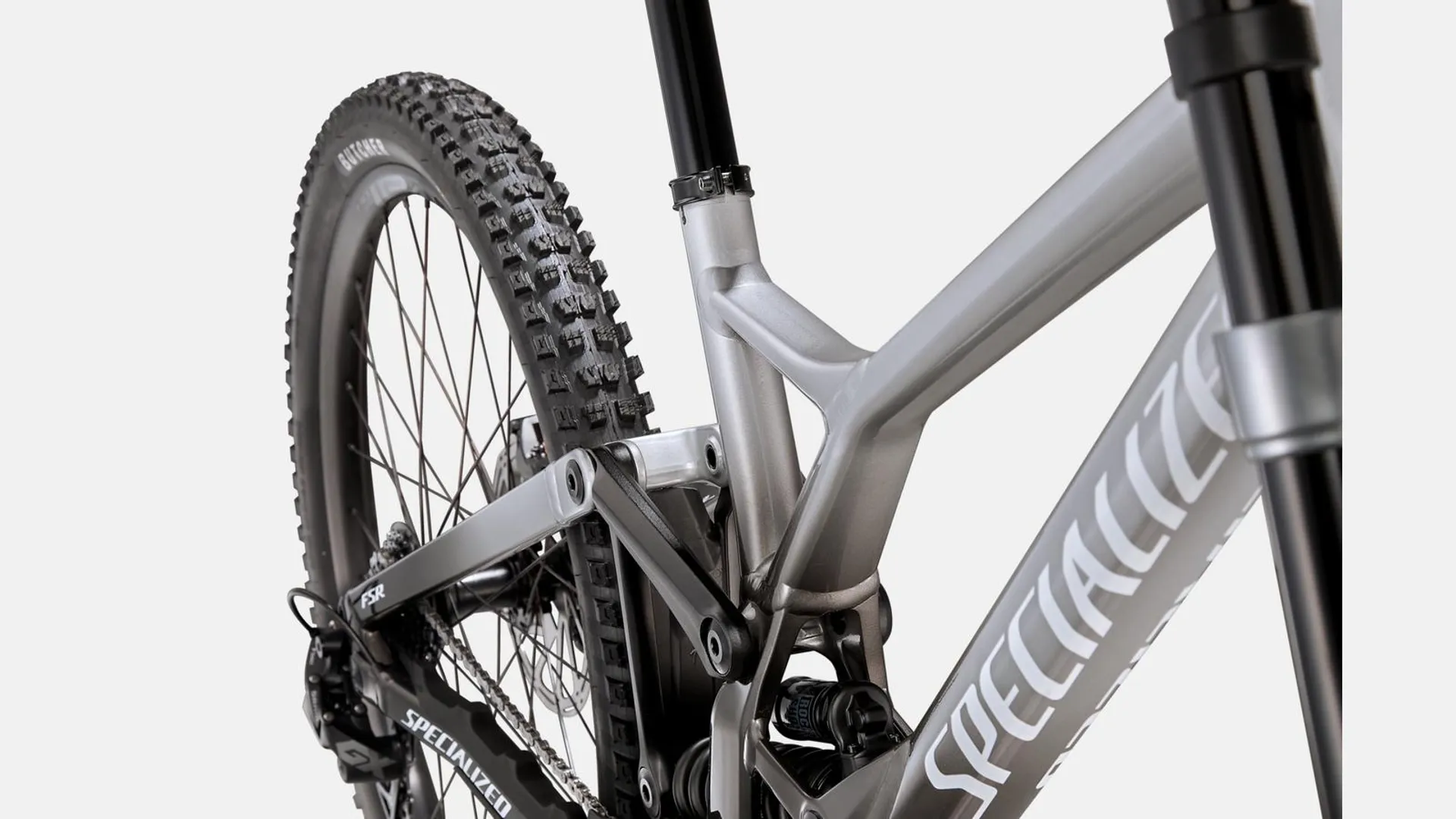 Specialized Demo Expert Mountain Bike in Silver