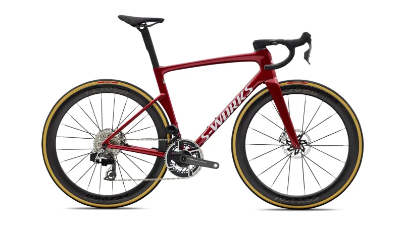 S-Works Tarmac SL9 - SRAM RED AXS RUBY / WHITE SILVER