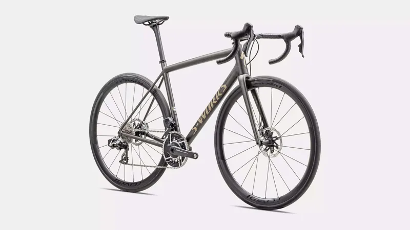 Specialized SW Aethos SRAM Red AXS Road Race Bike in Doppio/Gunmetal-4