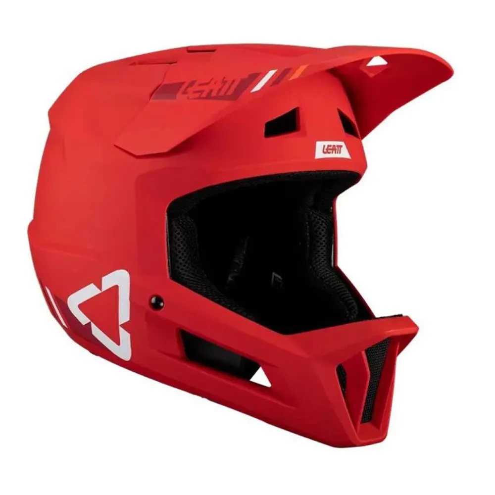 South Downs Bikes Leatt MTB Gravity 1.0 Full Face Helmet in Red | FREE delivery over £30 + Cycle Scheme