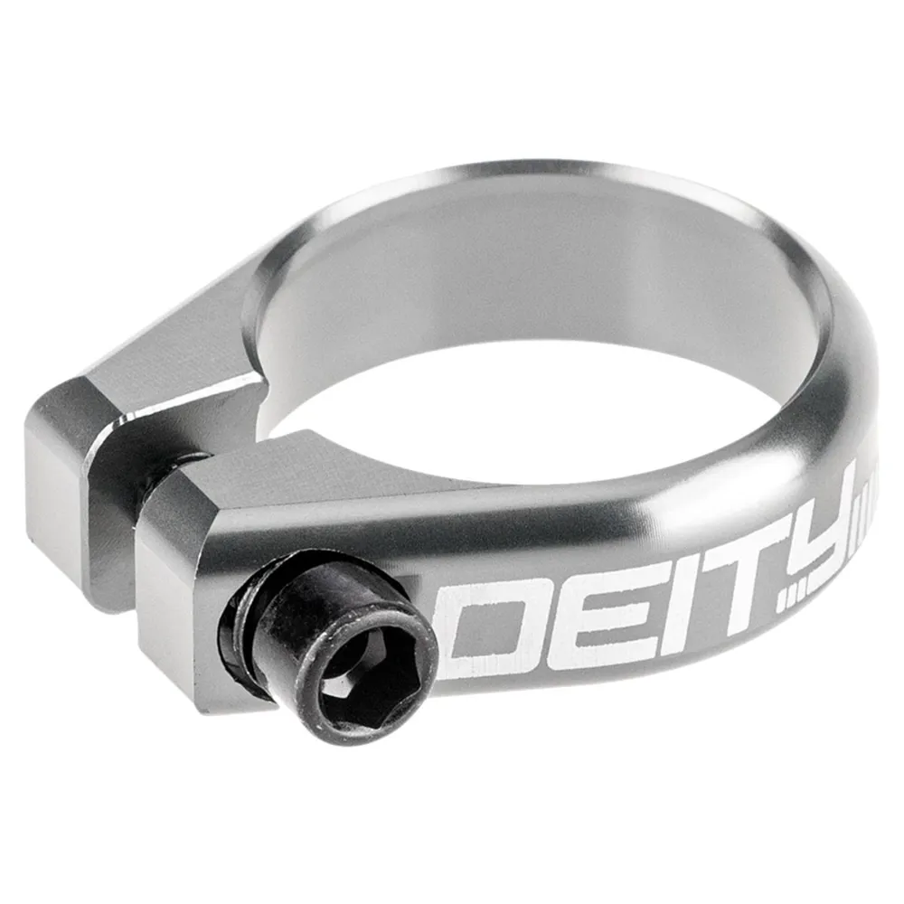 South Downs Bikes Deity Circuit Seatpost Clamp in Silver | FREE delivery over £30 + Cycle Scheme