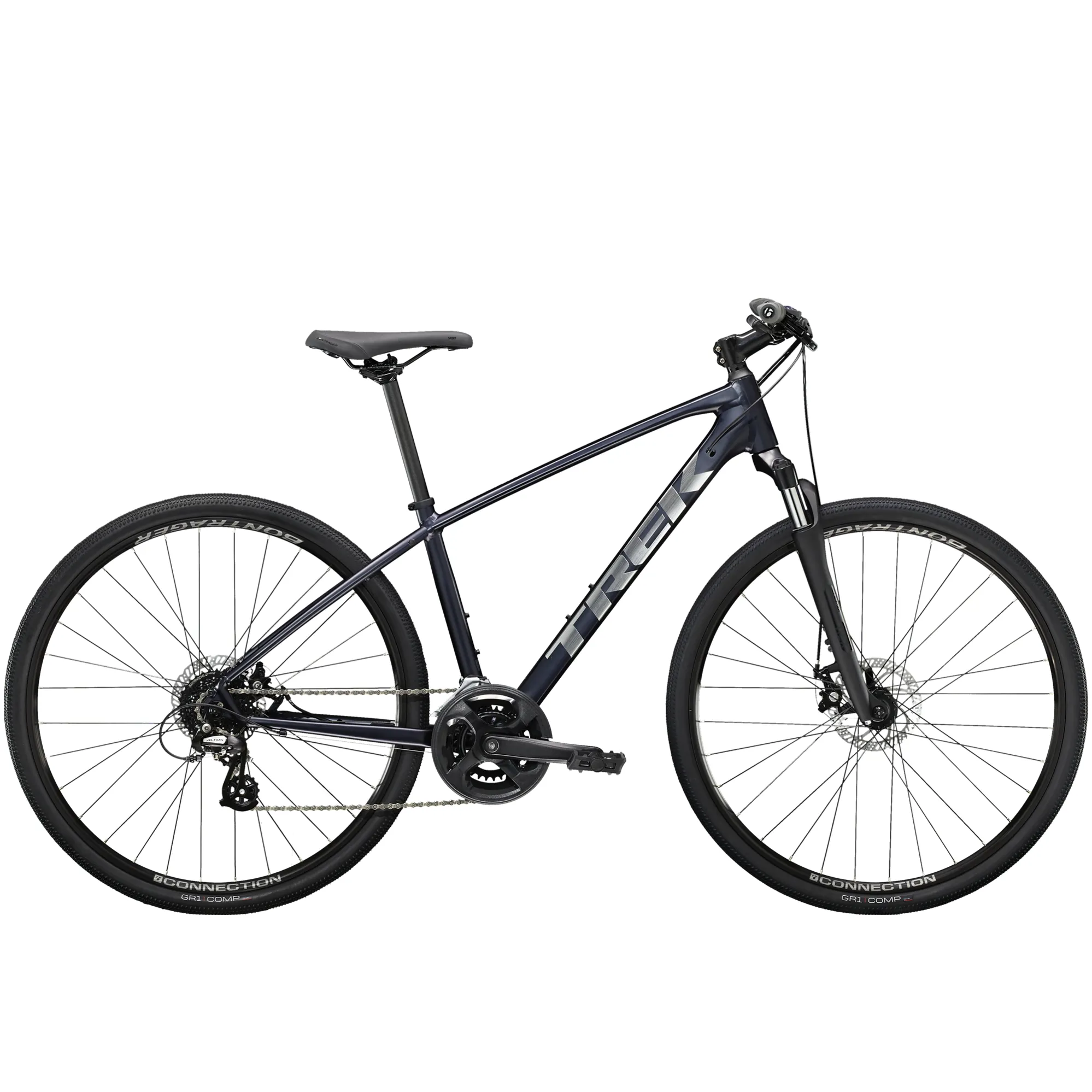Trek Dual Sport Hybrid Trek Dual Sport Hybrid Bike In Deep Dark Blue