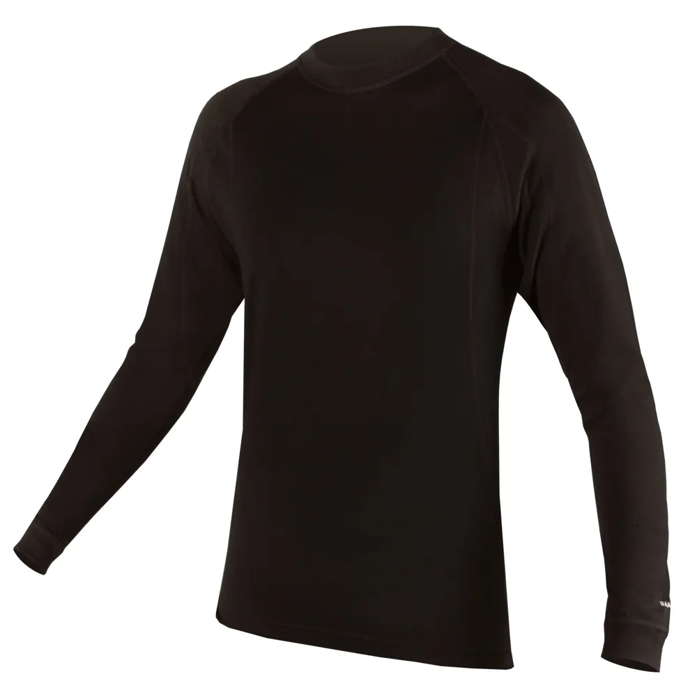 South Downs Bikes Endura BaaBaa Merino L/S Baselayer Black | FREE delivery over £30 + Cycle Scheme