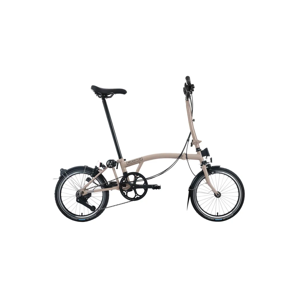 South Downs Bikes Brompton C Line 4-Speed Dune Sand Mid Bar with Super Roll+ | FREE delivery over £30 + Cycle Scheme