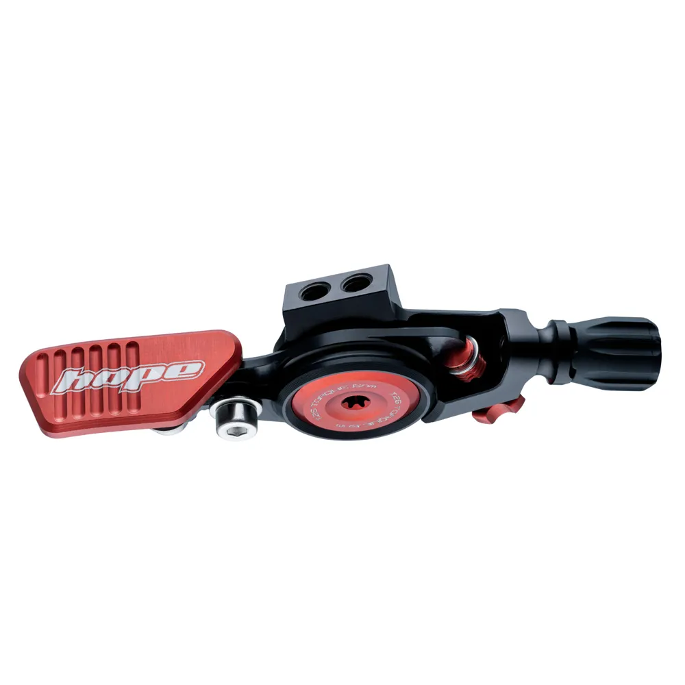 South Downs Bikes Hope Dropper Lever - Lever Only - Black/ Red Black | FREE delivery over £30 + Cycle Scheme