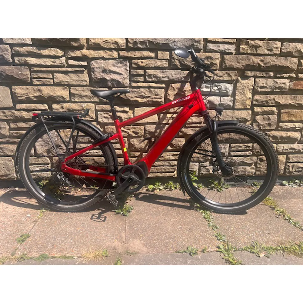 South Downs Bikes Pre Loved Specialized Turbo Vado 5.0 Electric Bike in Red Medium Frame | FREE delivery over £30 + Cycle Scheme