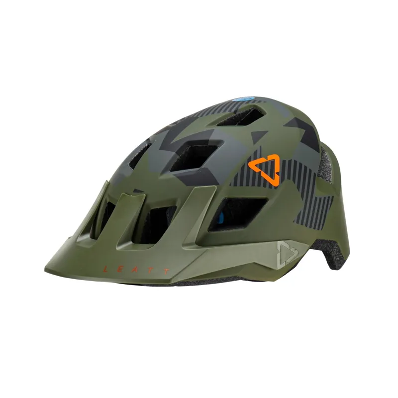 Leatt MTB AllMtn 1.0 Junior XS Helmet in Camo-1