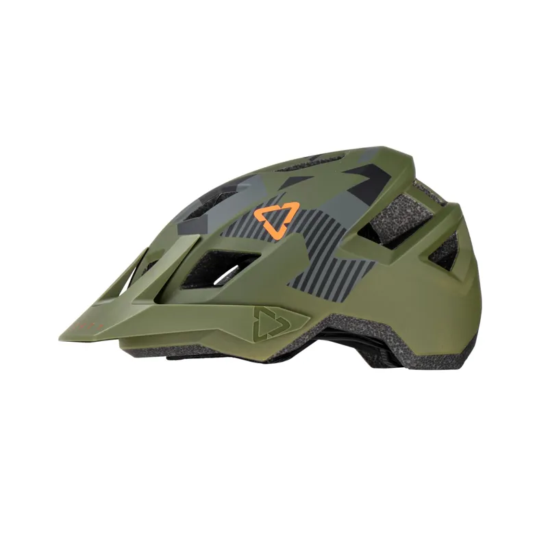 Leatt MTB AllMtn 1.0 Junior XS Helmet in Camo-2