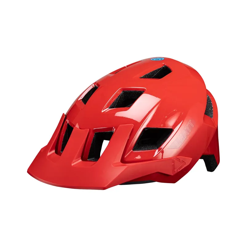 Leatt All Mountain 1.0 MTB Helmet in Red-1