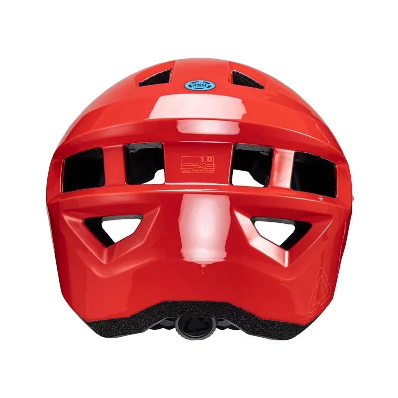 Leatt All Mountain 1.0 MTB Helmet in Red-3