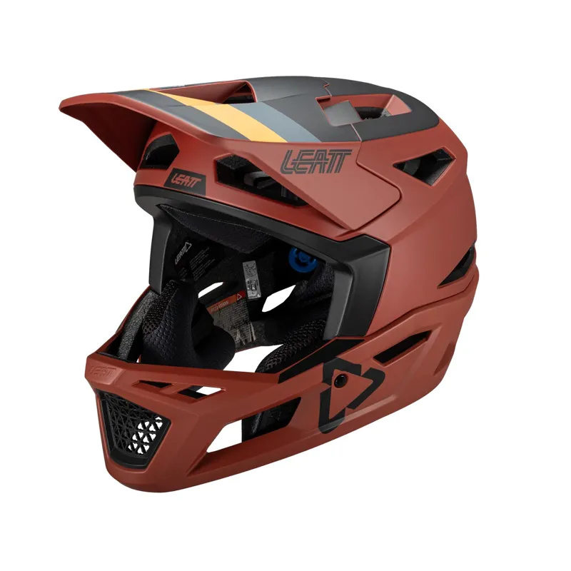 Leatt Gravity 4.0 MTB Helmet in LAVA-1