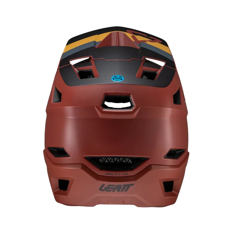 Leatt Gravity 4.0 MTB Helmet in LAVA-3