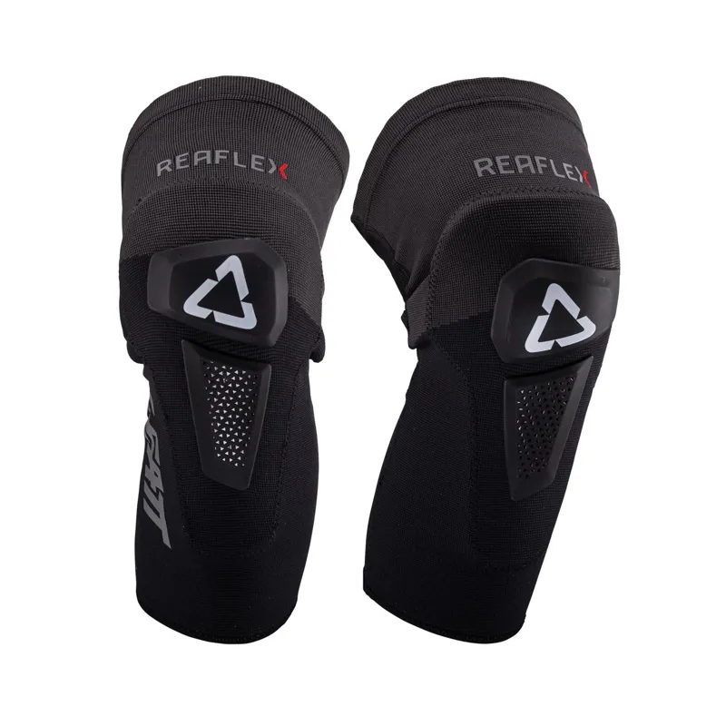 Leatt ReaFlex Hybrid Knee Guards in Black