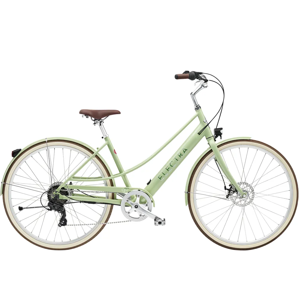 South Downs Bikes Electra Trek Loft Go 7D Step Thru Matcha Green | FREE delivery over £30 + Cycle Scheme