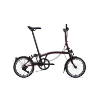 South Downs Bikes Brompton C Line Medium 4spd - Plum Red | FREE delivery over £30 + Cycle Scheme