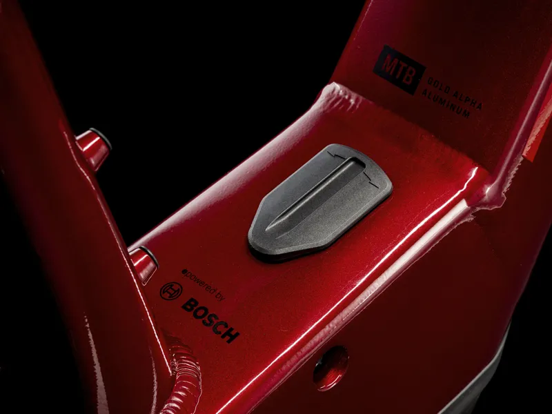 Trek Marlin + 6 Electric Mountain Bike in Crimson-2