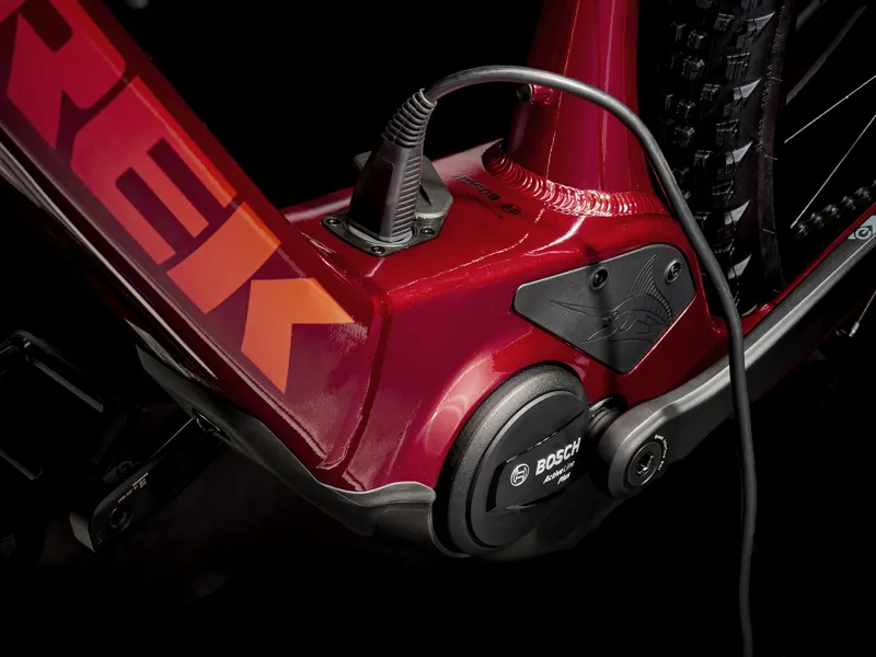 Trek Marlin + 6 Electric Mountain Bike in Crimson-3