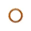 Hope Retainer Ring - Orange
