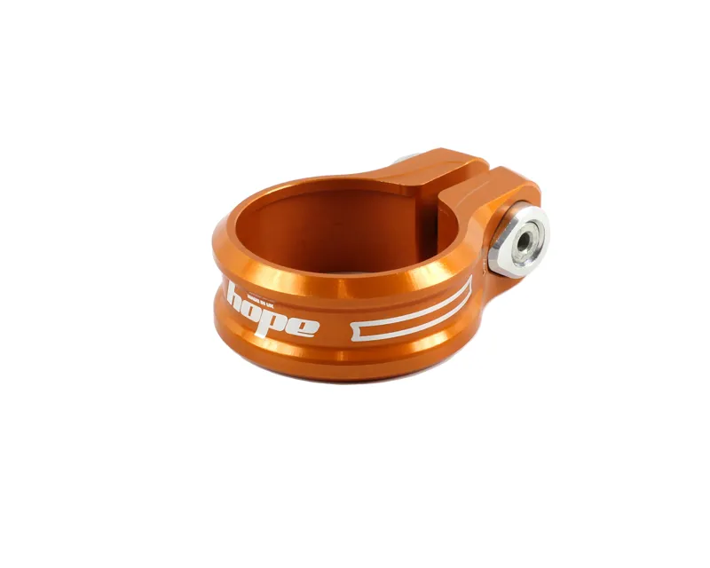Hope Bolt Seat Clamp in Orange 38.5