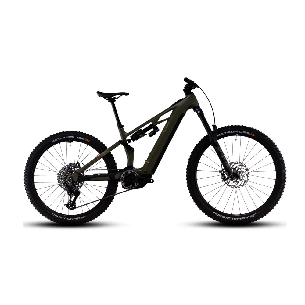 South Downs Bikes Cube Stereo Hybrid one77 Hpc Tm 2025 yolive/gold | FREE delivery over £30 + Cycle Scheme