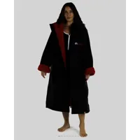 South Downs Bikes Dryrobe dryrobe Advance Long Sleeve Black/Red Large | FREE delivery over £30 + Cycle Scheme