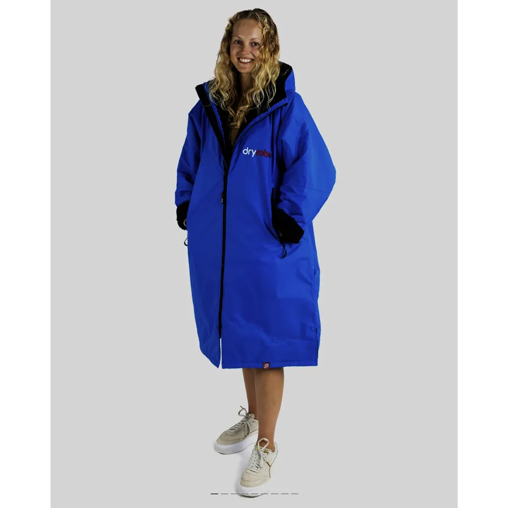 South Downs Bikes Dryrobe dryrobe Advance Long Sleeve Cobolt Blue/Black Large | FREE delivery over £30 + Cycle Scheme