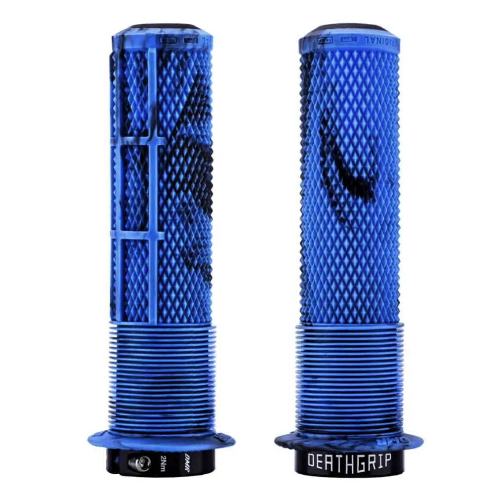 South Downs Bikes Dmr DMR - Grip - DeathGrip 2 Flanged - Thick - Blue Marble | FREE delivery over £30 + Cycle Scheme