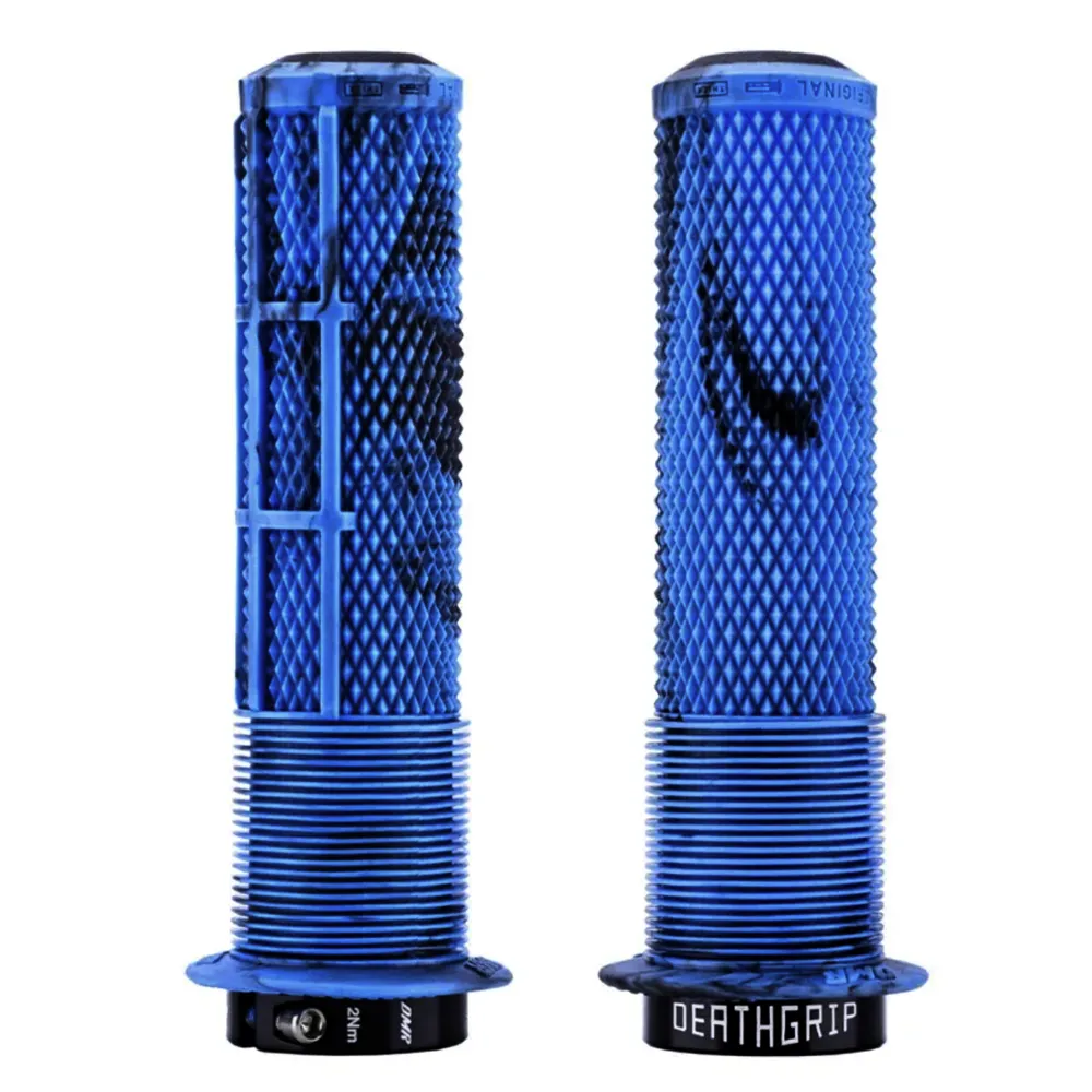 South Downs Bikes Dmr DMR - Grip - DeathGrip 2 Flanged - Thin - Blue Marble | FREE delivery over £30 + Cycle Scheme