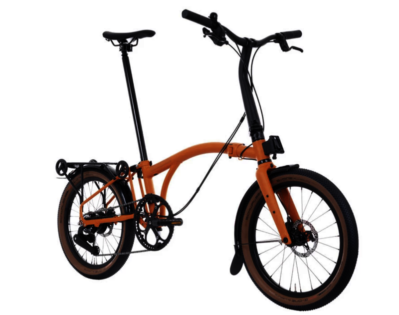 Brompton G Line with Roller Frame - 8 Speed - Adventure Orange - Medium-3