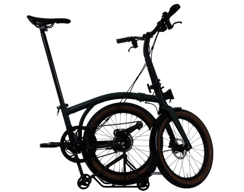 Brompton G Line 8spd in Forest Green with Roller frame - Medium-1