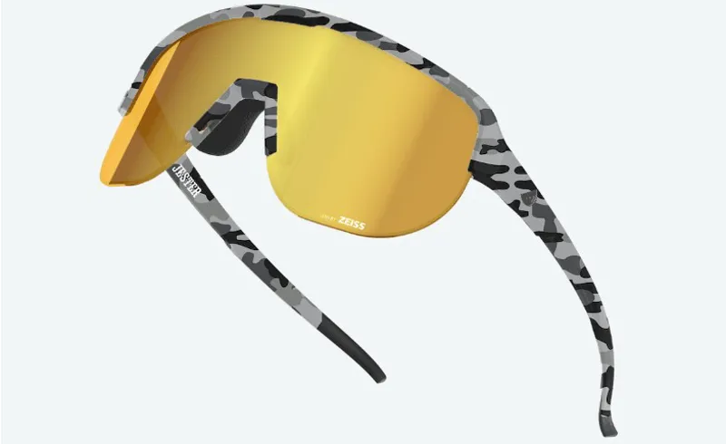 Jester Sunglasses - Deakinator snow camo and Black