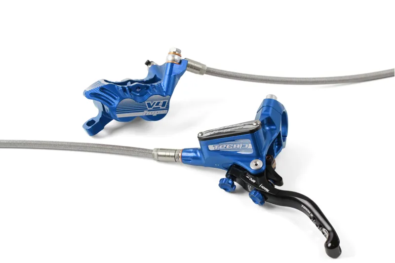Hope Tech 3 V4 Brake Braided Blue