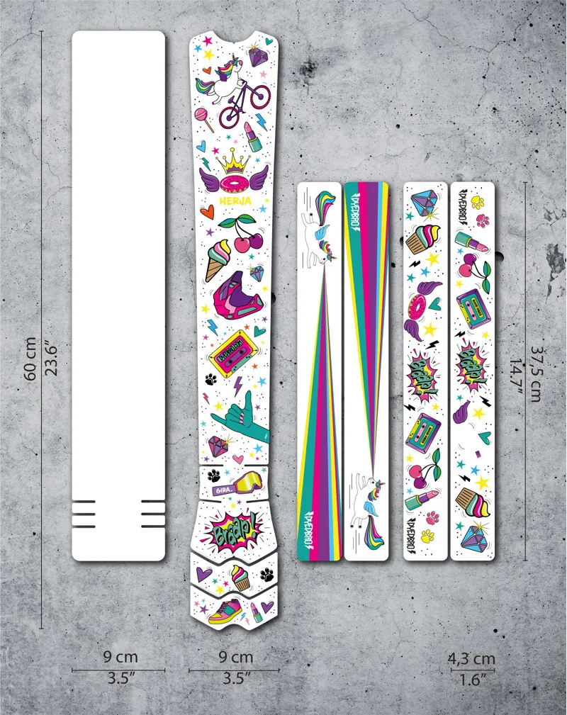 Dyedbro Frame Protection - Unicorn-1