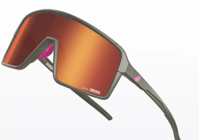 Melon Optics Kingpin Sunglasses Trail Grey/Neon Pink Highlights/Red Chrome