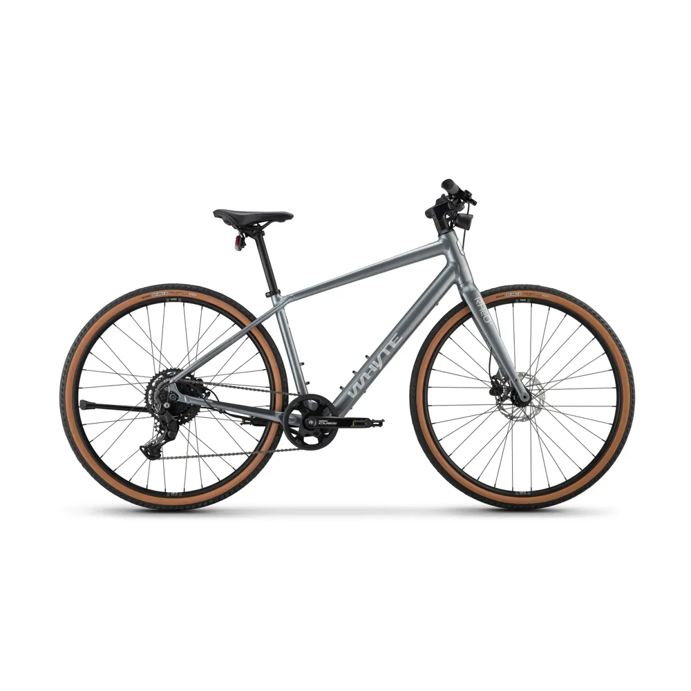 South Downs Bikes Whyte Bikes RheO 2 eCity and Leisure Bike in Gloss Silver | FREE delivery over £30 + Cycle Scheme
