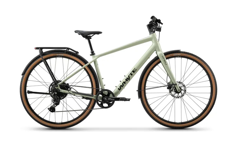 Whyte Bikes RheO 3 eCity and Leisure Bike in Gloss Sage Green