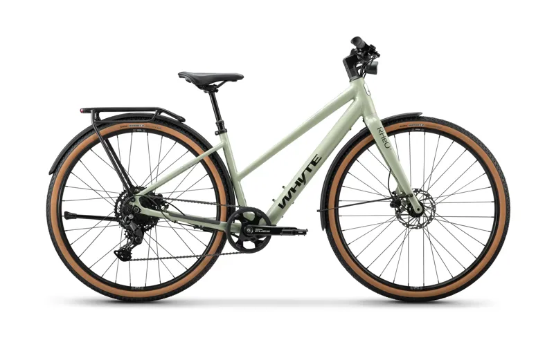 Whyte Bikes RheO 3 ST eCity and Leisure Bike in Gloss Sage Green
