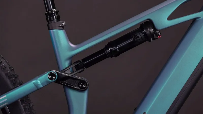 Cube Stereo Hybrid One44 HPC Race 800 E-MTB In Smaragdgrey/Prism-4