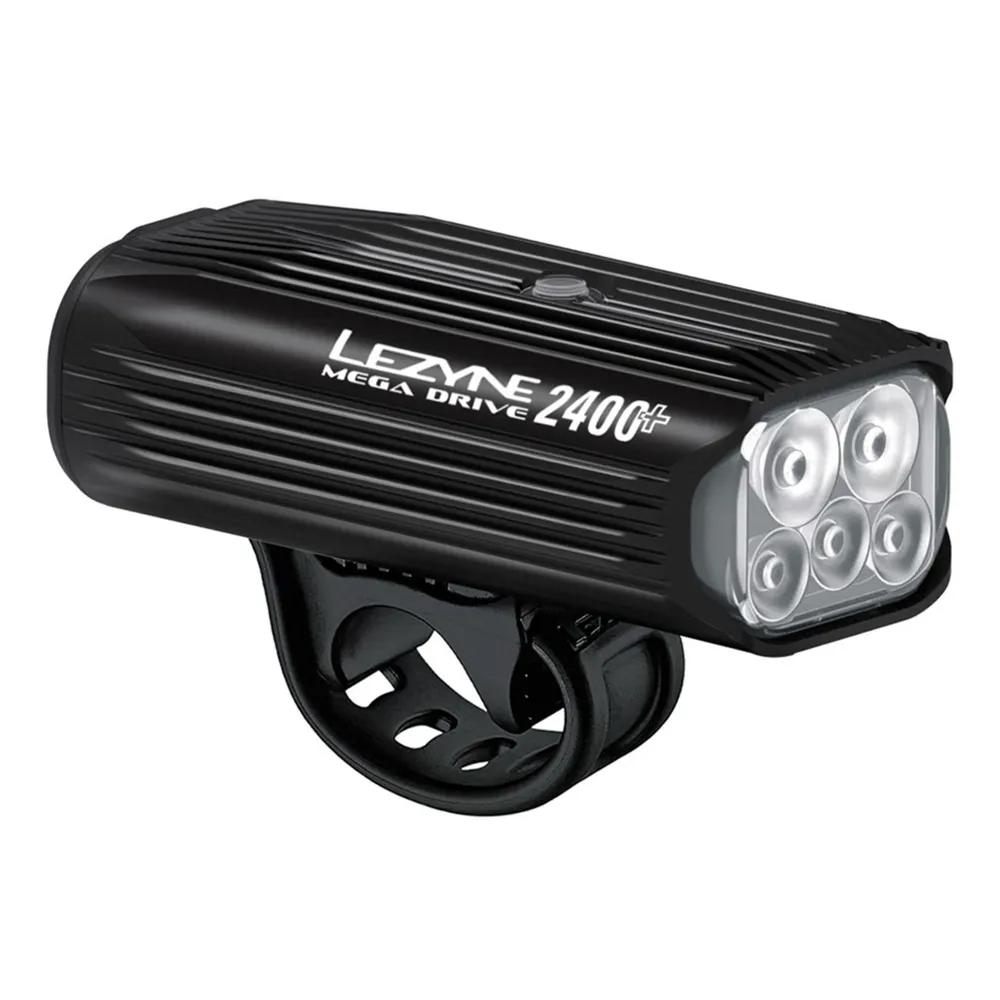 South Downs Bikes Lezyne - Mega Drive 2400+ Front - Black 2400 | FREE delivery over £30 + Cycle Scheme