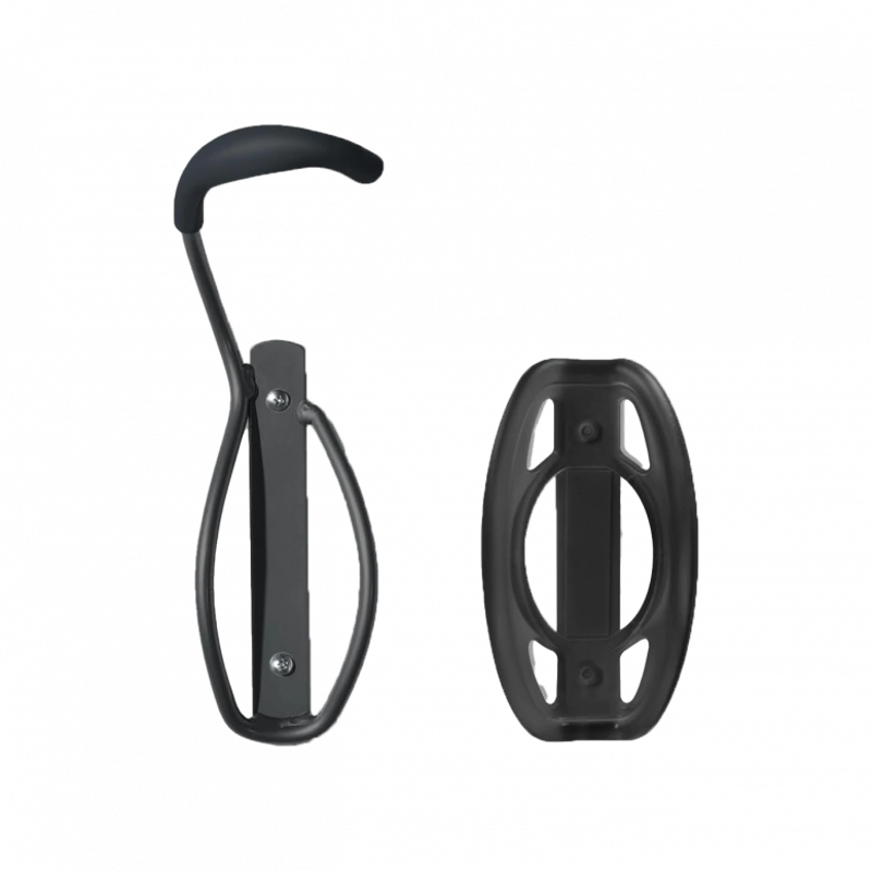 Bike Hook - 1 Bike W/Tray Black fat
