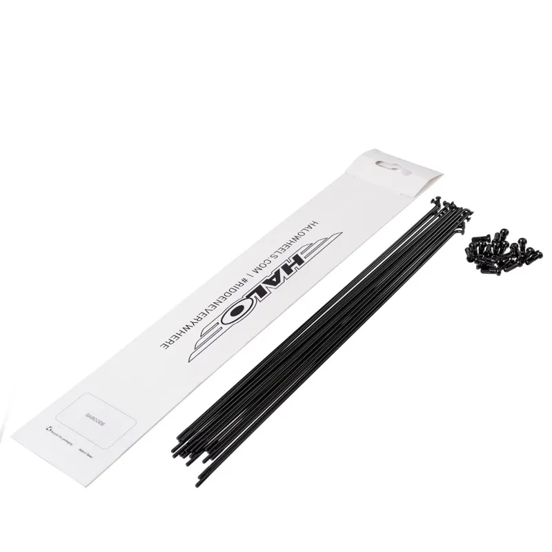 Spokes 20 Pack Black 286mm