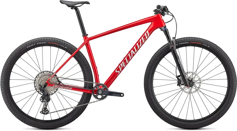 Specialized Epic Hardtail Comp Mountain Bike in Red 2021