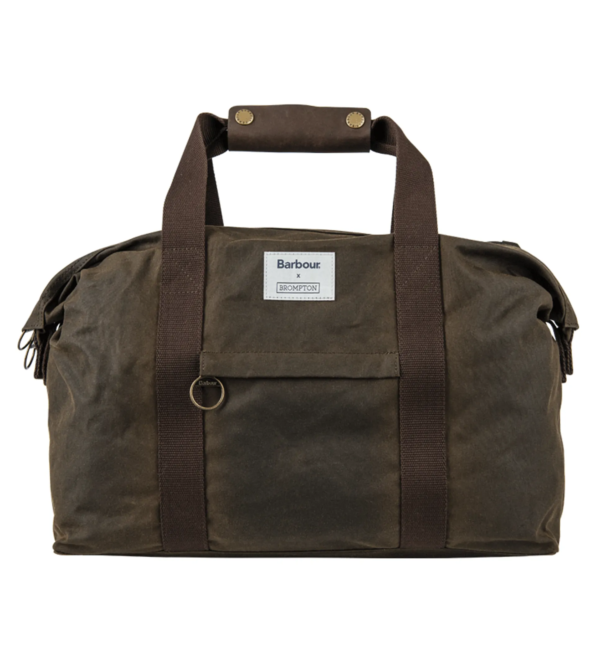 Brompton Barbour Wax Holdall Frame Olive