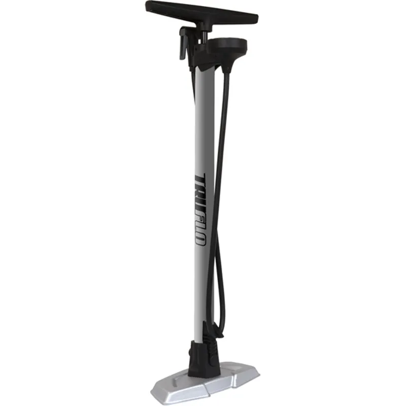 Truflo Maxtrax 4 Floor Pump in Grey