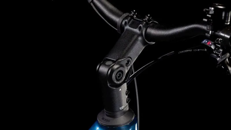 Cube Touring Hybrid One 625 Electric Bike in Deep Sea/Chrome-5