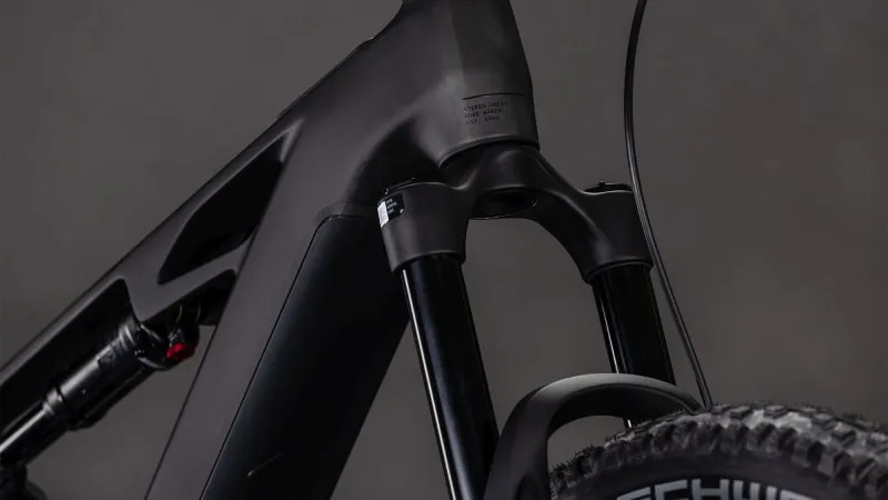 Cube Stereo Hybrid One44 HPC Race 800 E-MTB In Blackline-5