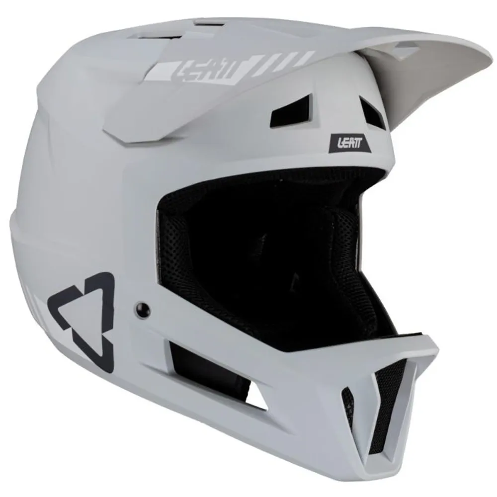 South Downs Bikes Leatt MTB Gravity 1.0 Full Face Helmet in Steel | FREE delivery over £30 + Cycle Scheme