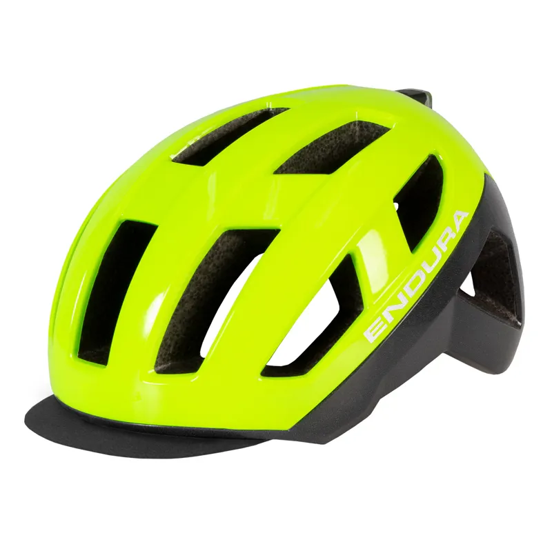 Endura Urban Luminite Helmet in Yellow